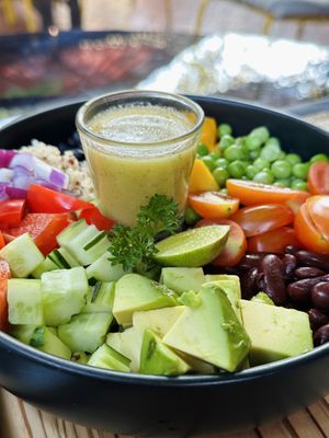 Rainbow salad bowl (140 THB)  at Reform Kafe in Chiang Mai