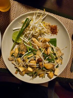 Pad thai at Reform Kafe in Chiang Mai