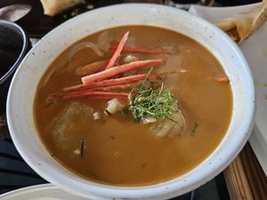 Chunky Massaman curry (with potato and carrot) at Reform Kafe in Chiang Mai