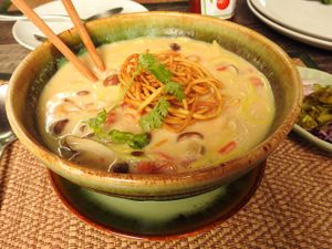 Khao soi  at Reform Kafe in Chiang Mai