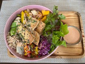 Grilled Tofu Bowl  at Reform Kafe in Chiang Mai