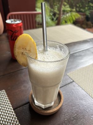 Banana smoothie  at Reform Kafe in Chiang Mai