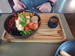 Massaman bowl at Reform Kafe in Chiang Mai