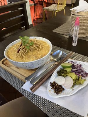 Kao Soi   at Reform Kafe in Chiang Mai