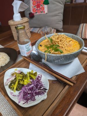 Khao Soi at Reform Kafe in Chiang Mai