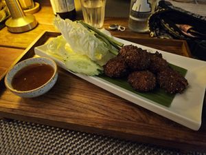 Spicy falafel at Reform Kafe in Chiang Mai