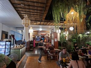 The restaurant at Reform Kafe in Chiang Mai