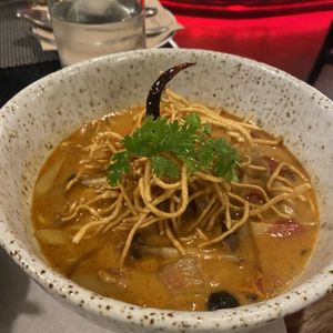 Khao Soi  at Reform Kafe in Chiang Mai