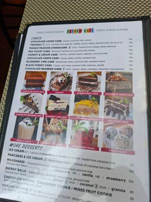 Cakes at Reform Kafe in Chiang Mai