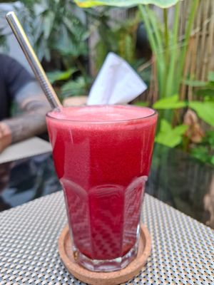Garden juice at Reform Kafe in Chiang Mai