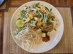 Pad Thai (120 THB)  at Reform Kafe in Chiang Mai