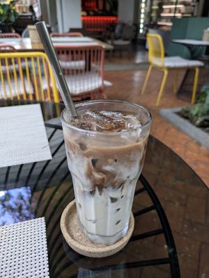 Iced Mocha with Almond Milk at Reform Kafe in Chiang Mai