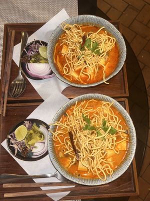 Khao soi - a must have!!  at Reform Kafe in Chiang Mai