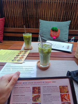 Matchaaaa at Reform Kafe in Chiang Mai