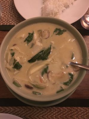 Tom Kha at Reform Kafe in Chiang Mai