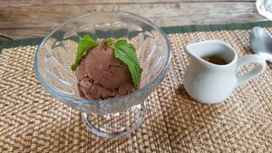 Cafe affogato at Reform Kafe in Chiang Mai