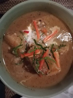 Curry très savoureux at Reform Kafe in Chiang Mai