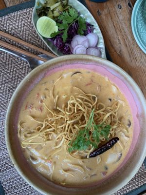 Khao soi at Reform Kafe in Chiang Mai