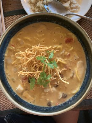 Khao soi at Reform Kafe in Chiang Mai