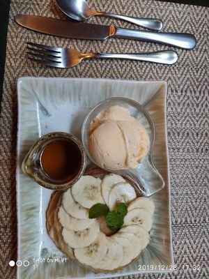 Banana pancake at Reform Kafe in Chiang Mai