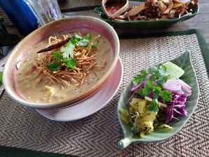 Khao soi at Reform Kafe in Chiang Mai