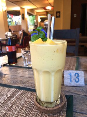 Lassi à la mangue at Reform Kafe in Chiang Mai