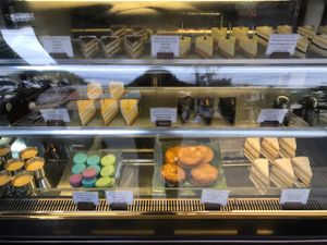 yummy cakes at May Quan Chay in Nha Trang