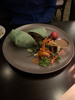 Vegan burrito only okay at Harvest Seasonal Grill & Wine Bar in North Wales
