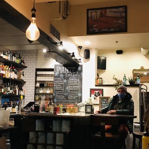 The corner bar :) at Piante Pizzeria in Breckenridge