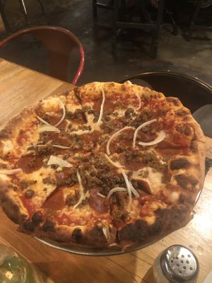 Where’s the Meat Pizza at Piante Pizzeria in Breckenridge