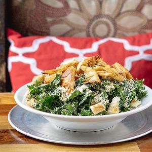 Kale Chick’n Caesar! at Piante Pizzeria in Breckenridge