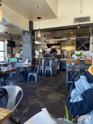 Real wood fired pizza oven!  at Piante Pizzeria in Breckenridge