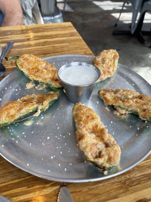 Vegan poppers   at Piante Pizzeria in Breckenridge