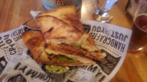 Cheesesteak  #Veganuary at Piante Pizzeria in Breckenridge