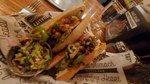 Cheesesteak again  #Veganuary at Piante Pizzeria in Breckenridge