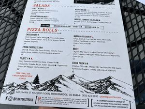   at Piante Pizzeria in Breckenridge