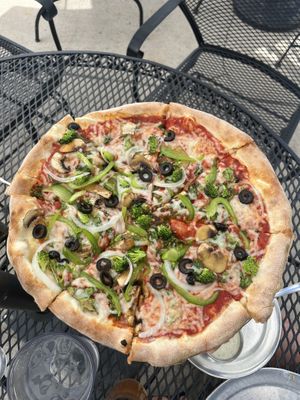 Veggie supreme  at Piante Pizzeria in Breckenridge