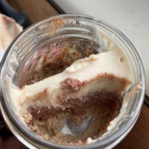 Tiramisu (not great)  at Piante Pizzeria in Breckenridge