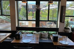 Dining  at Piante Pizzeria in Breckenridge