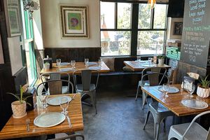 Dining  at Piante Pizzeria in Breckenridge