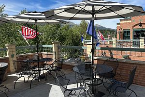 Patio  at Piante Pizzeria in Breckenridge