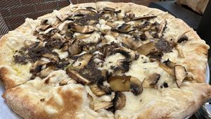 DMT pizza  at Piante Pizzeria in Breckenridge