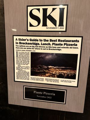 Agreed!!  at Piante Pizzeria in Breckenridge