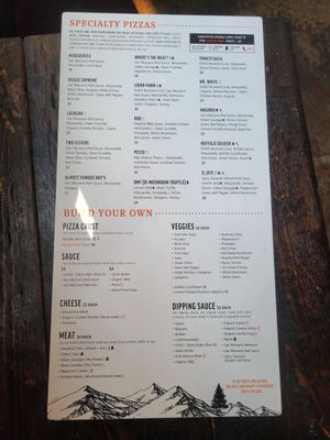  at Piante Pizzeria in Breckenridge