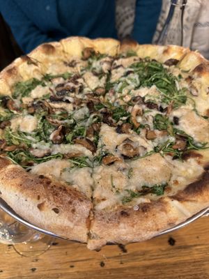 Mr. White pizza   at Piante Pizzeria in Breckenridge