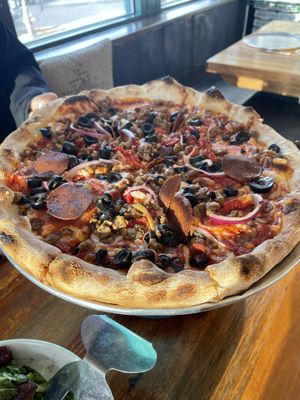 Two sisters pizza   at Piante Pizzeria in Breckenridge