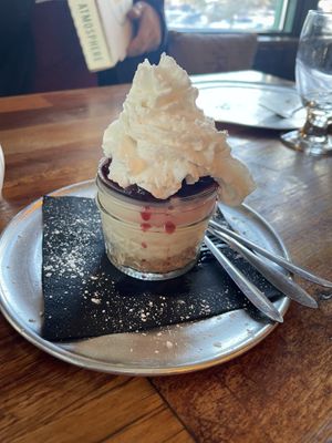 NY cheesecakee  at Piante Pizzeria in Breckenridge