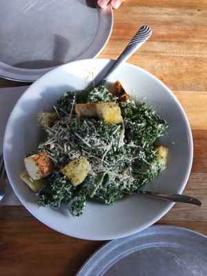 Kale Caesar Salad at Piante Pizzeria in Breckenridge