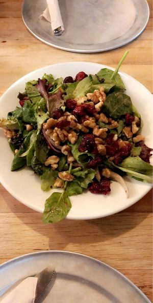 Cranberry walnut salad at Piante Pizzeria in Breckenridge