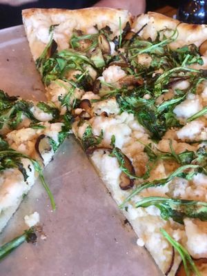 White pizza at Piante Pizzeria in Breckenridge